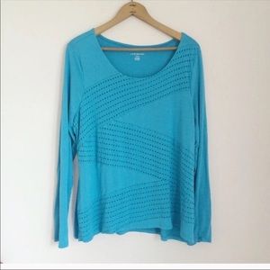 Lane Bryant Eyelet Top